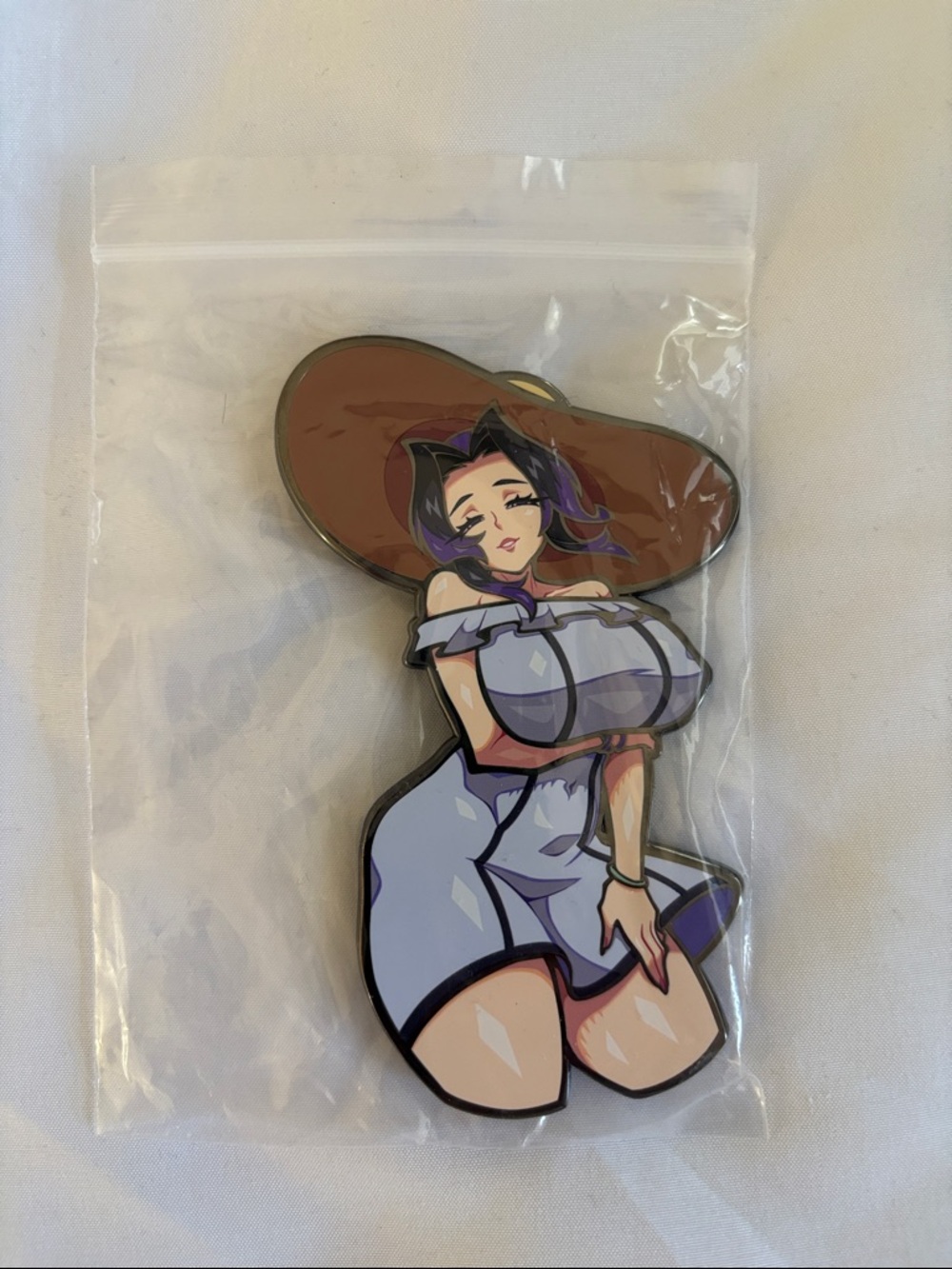 Anime Girl Enamel Pin - Demon Slayer Shinobu